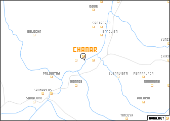 map of Chañar
