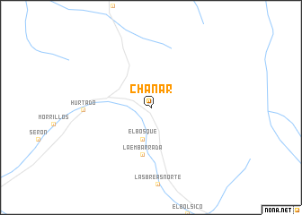 map of Chañar