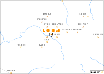 map of Chanasa
