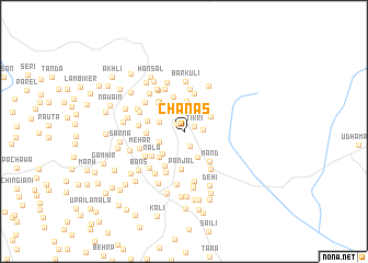 map of Chanās