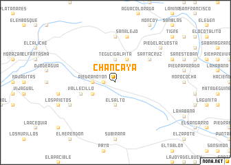 map of Chancaya