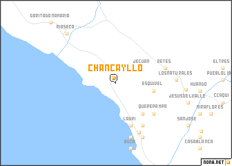 map of Chancayllo