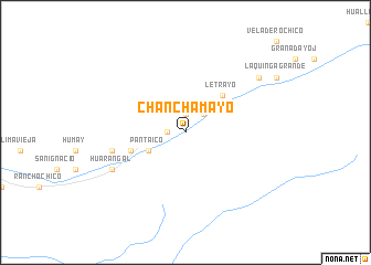 map of Chanchamayo