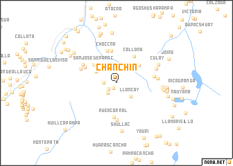 map of Chanchin