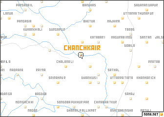 map of Chānchkair