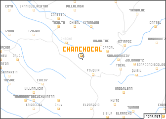 map of Chanchocal
