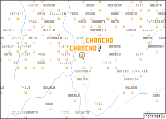 map of Chʼanchʼo