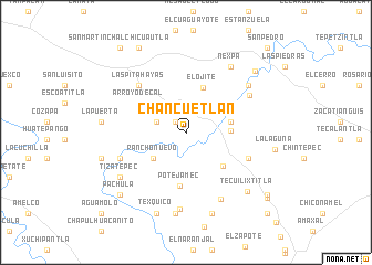 map of Chancuetlán