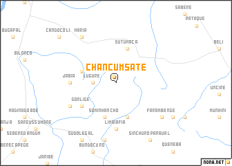 map of Chancum Sate