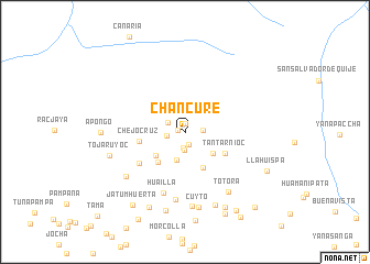 map of Chancure