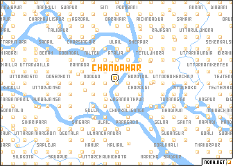 map of Chāndāhar