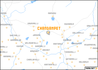 map of Chandampet