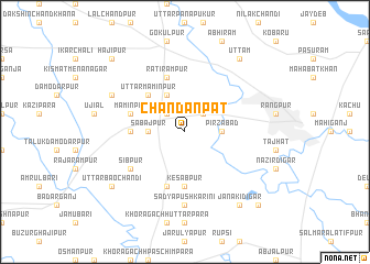 map of Chandanpāt