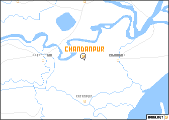 map of Chandanpur