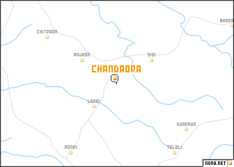 map of Chandaora