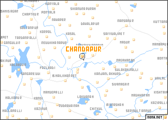 map of Chandapur