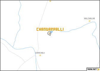 map of Chandarpalli