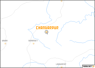 map of Chandarpur