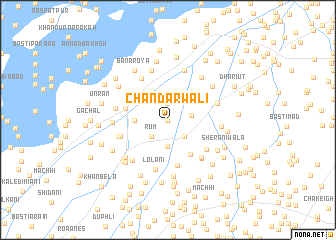 map of Chandarwāli