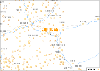 map of Chandes