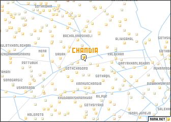 map of Chāndia