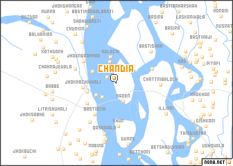 map of Chandia