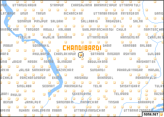 map of Chandibardi