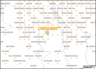 map of Chandibor