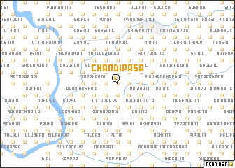 map of Chandipāsa