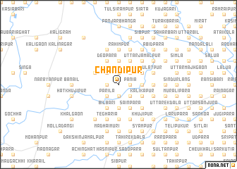 map of Chandipur