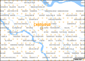 map of Chandipur