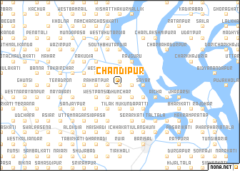 map of Chandipur