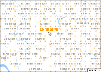 map of Chandipur