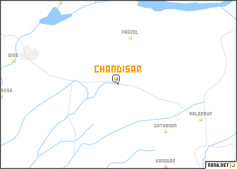 map of Chandisār