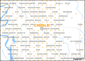 map of Chāndlāi