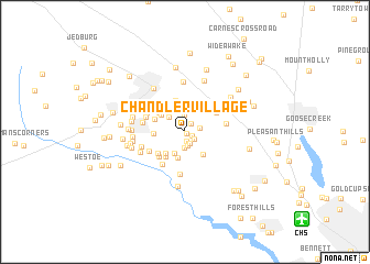 map of Chandler Village