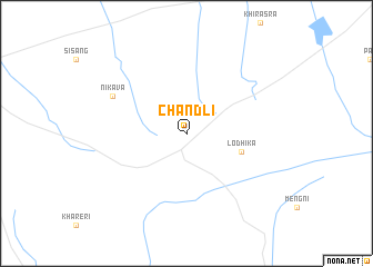 map of Chandli