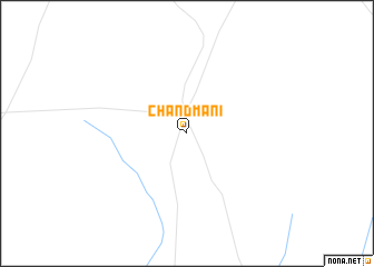 map of Chandmanĭ