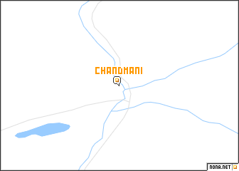 map of Chandmanĭ