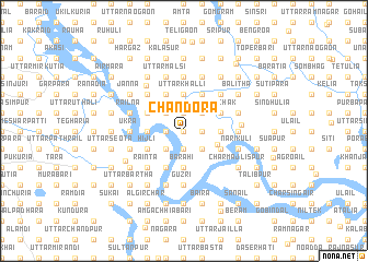 map of Chandora