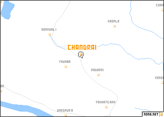 map of Chandrai