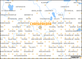 map of Chandrakona