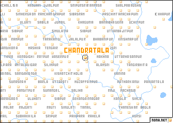 map of Chandratala