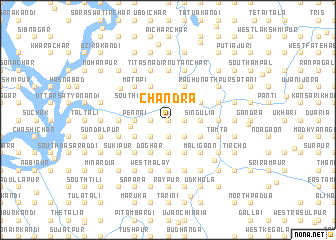 map of Chāndra