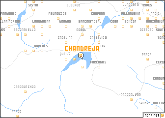 map of Chandreja