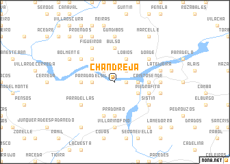 map of Chandreja