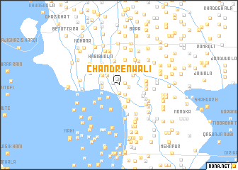 map of Chandrenwāli