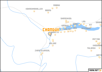 map of Chandūk