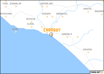 map of Chanduy