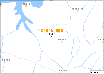 map of Chandwāsa